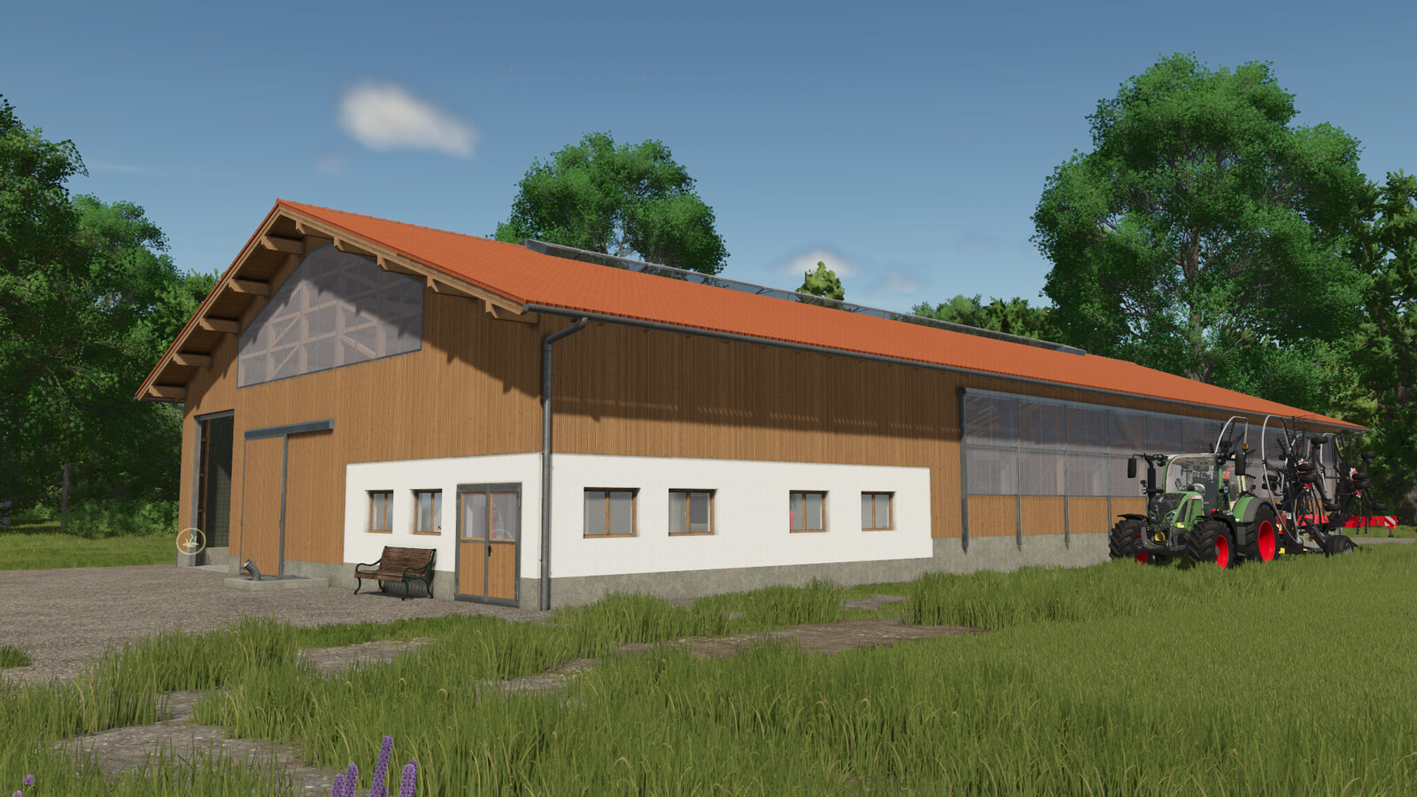 Modern Cow Barn