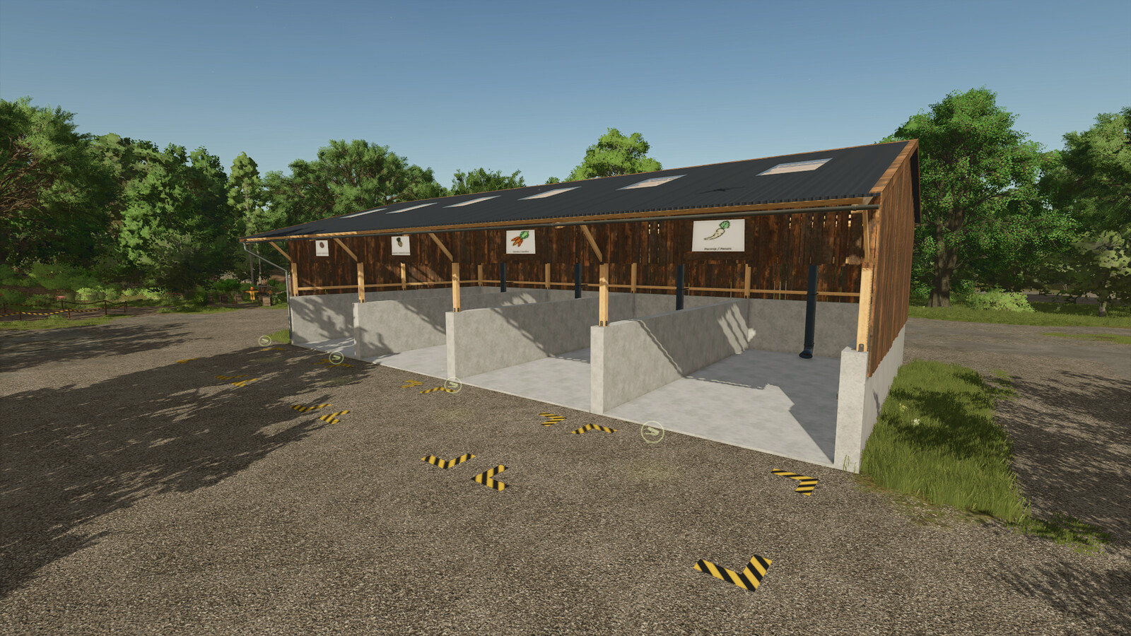 Bulk Vegetable Storage.