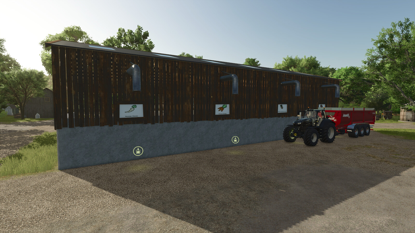 Bulk Vegetable Storage.