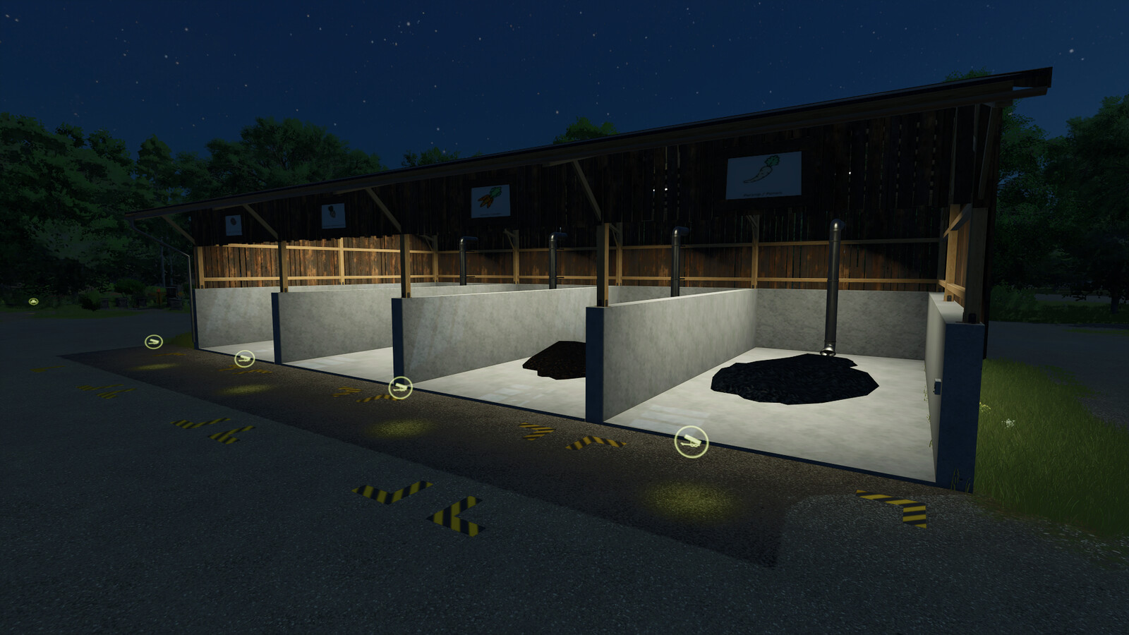 Bulk Vegetable Storage.