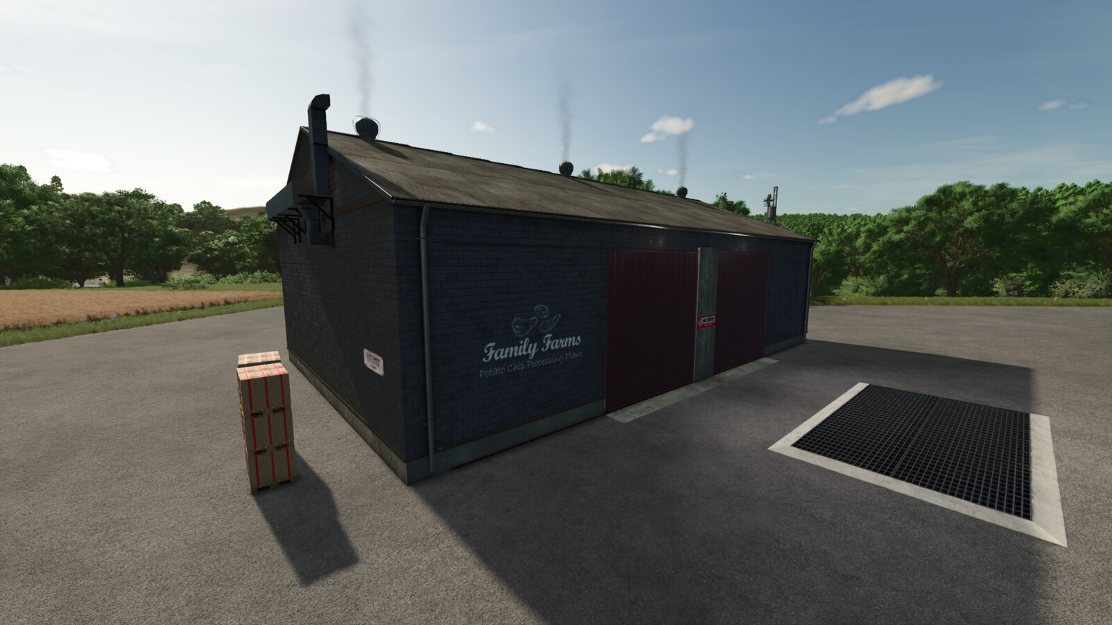 British And Canadian Potato / Corn Chip Processing Plant