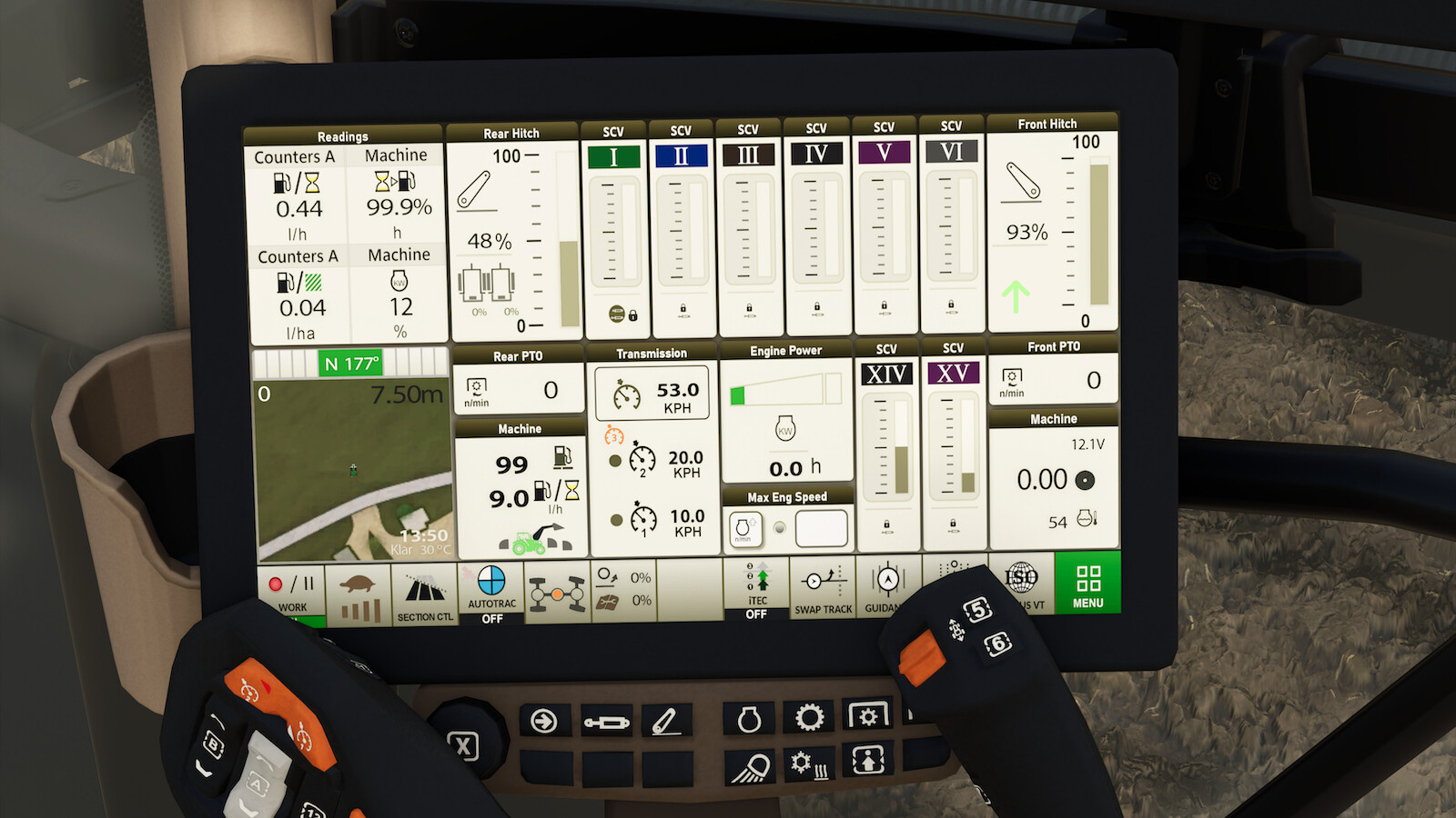 Dashboard Live Vanilla Vehicles