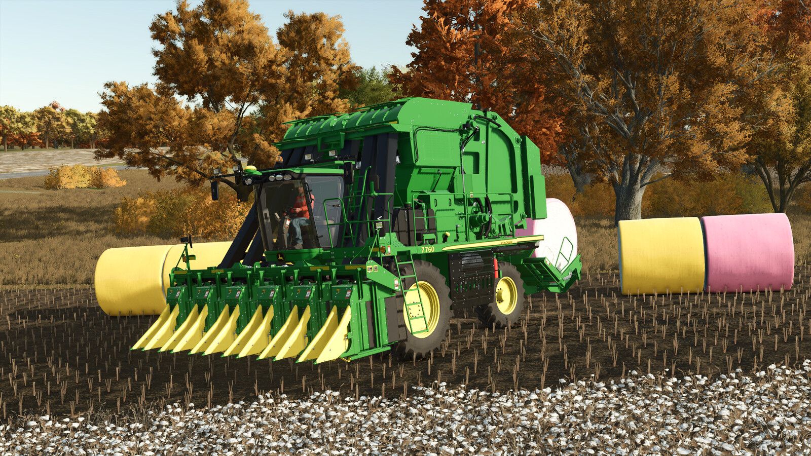 John Deere 7760/CP690 Roller Pickers