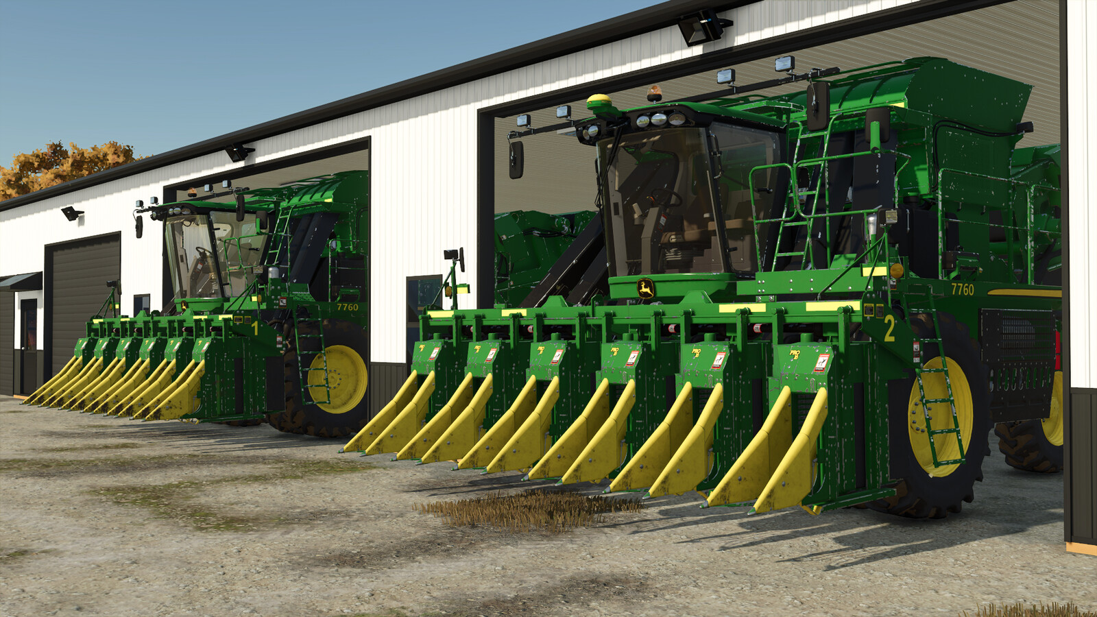 John Deere 7760/CP690 Roller Pickers