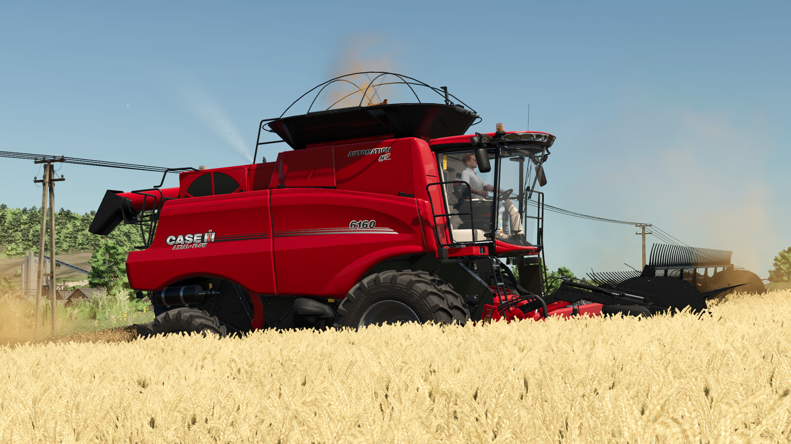 Case IH Axial Flow 6160 Automation And Terraflex 4F35