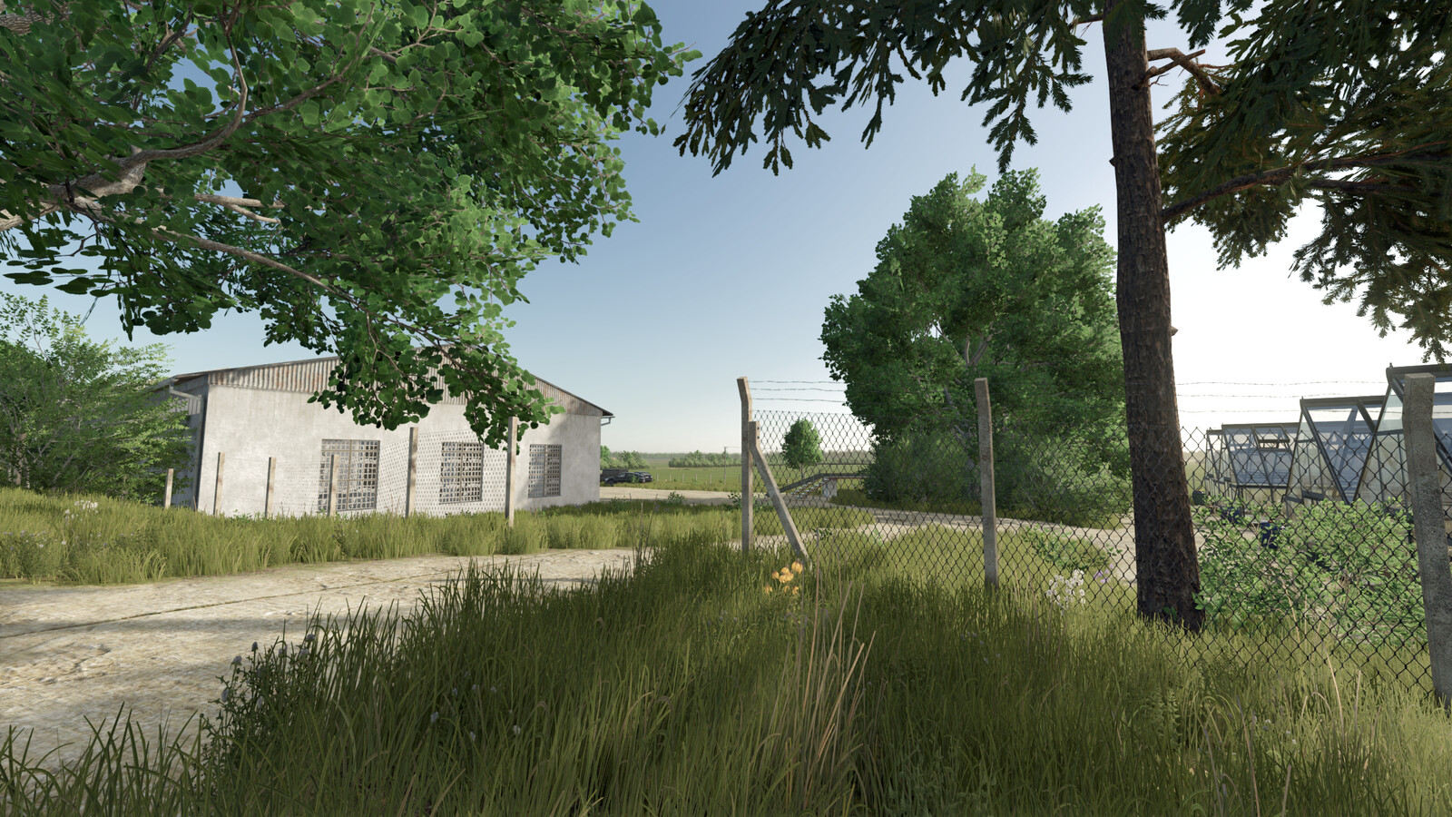 Old Wire Mesh And Pasture Fences