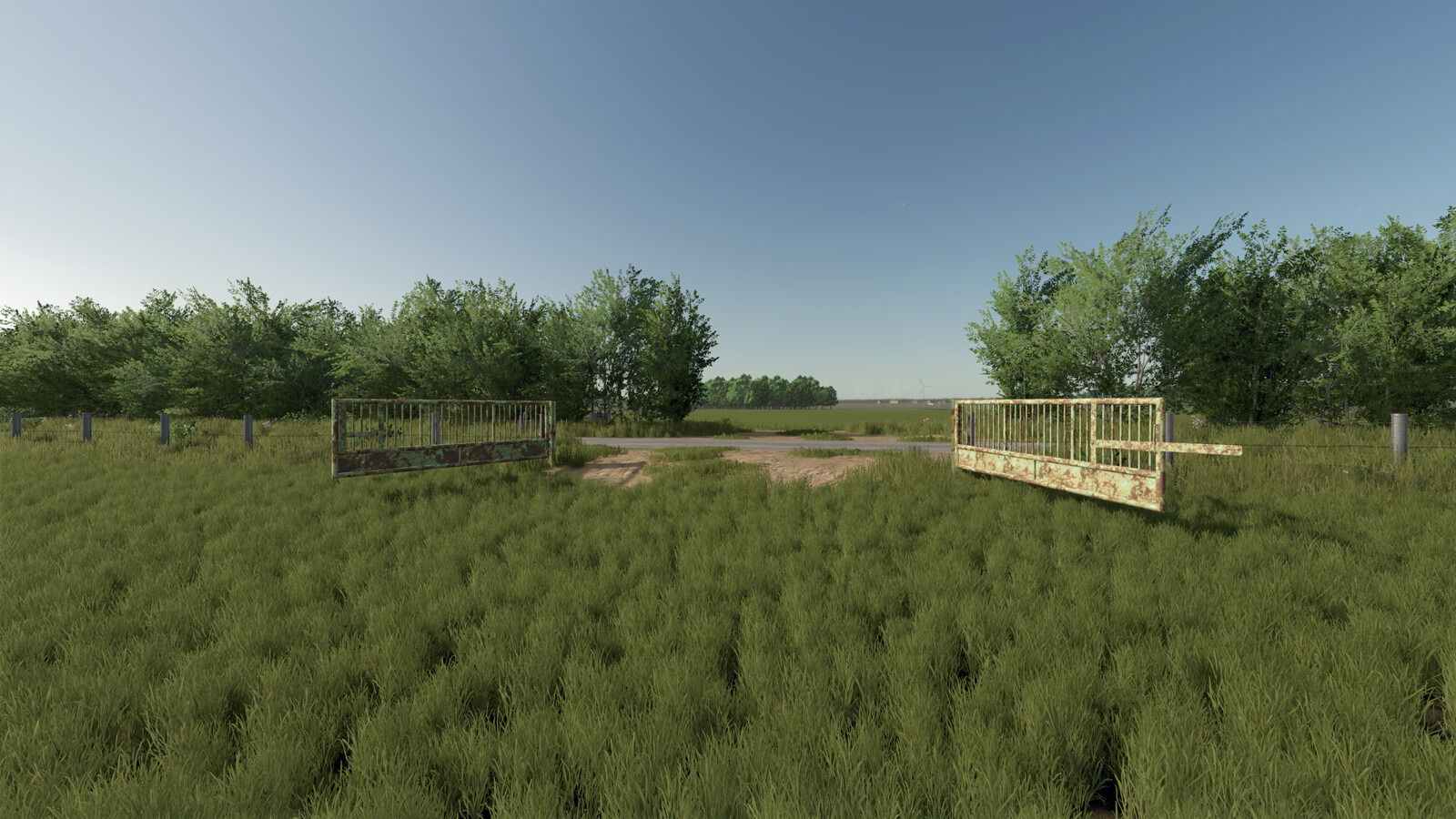 Old Wire Mesh And Pasture Fences