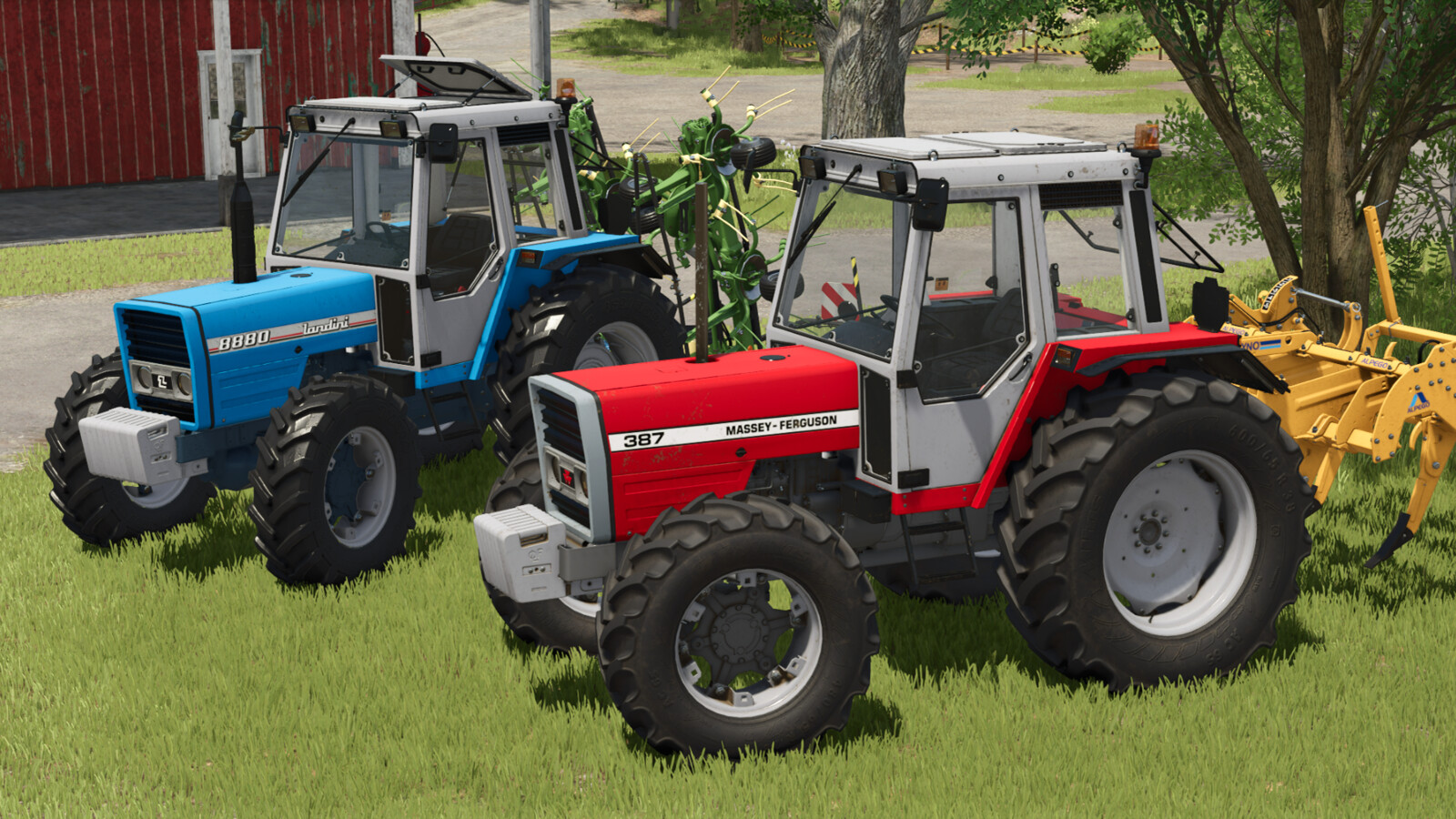 Landini X880 Series And MF 3X7 Series