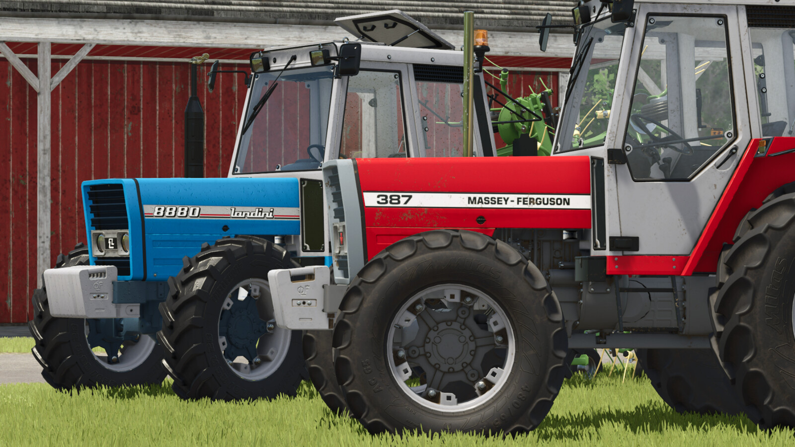 Landini X880 Series And MF 3X7 Series
