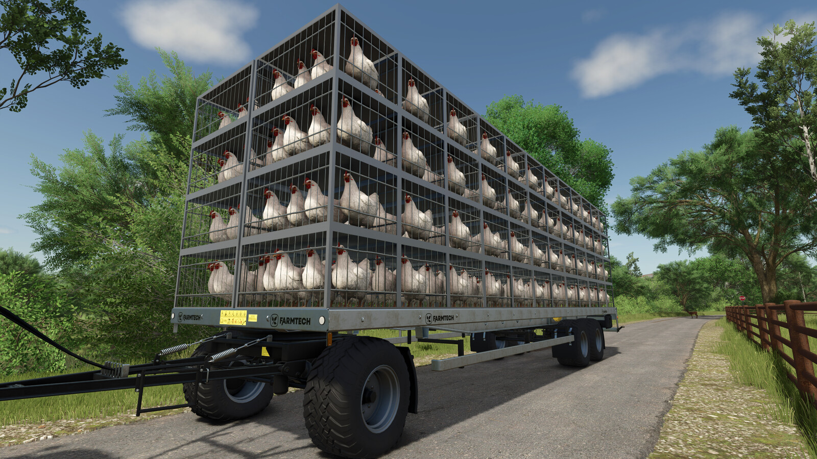 Chicken Transport Trailer Pack