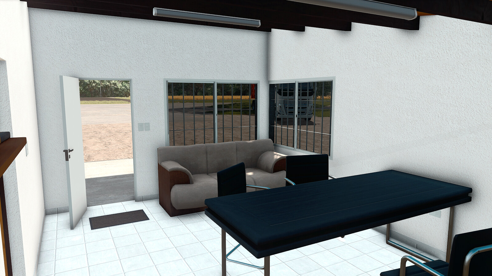 Shed With Workshop And Office