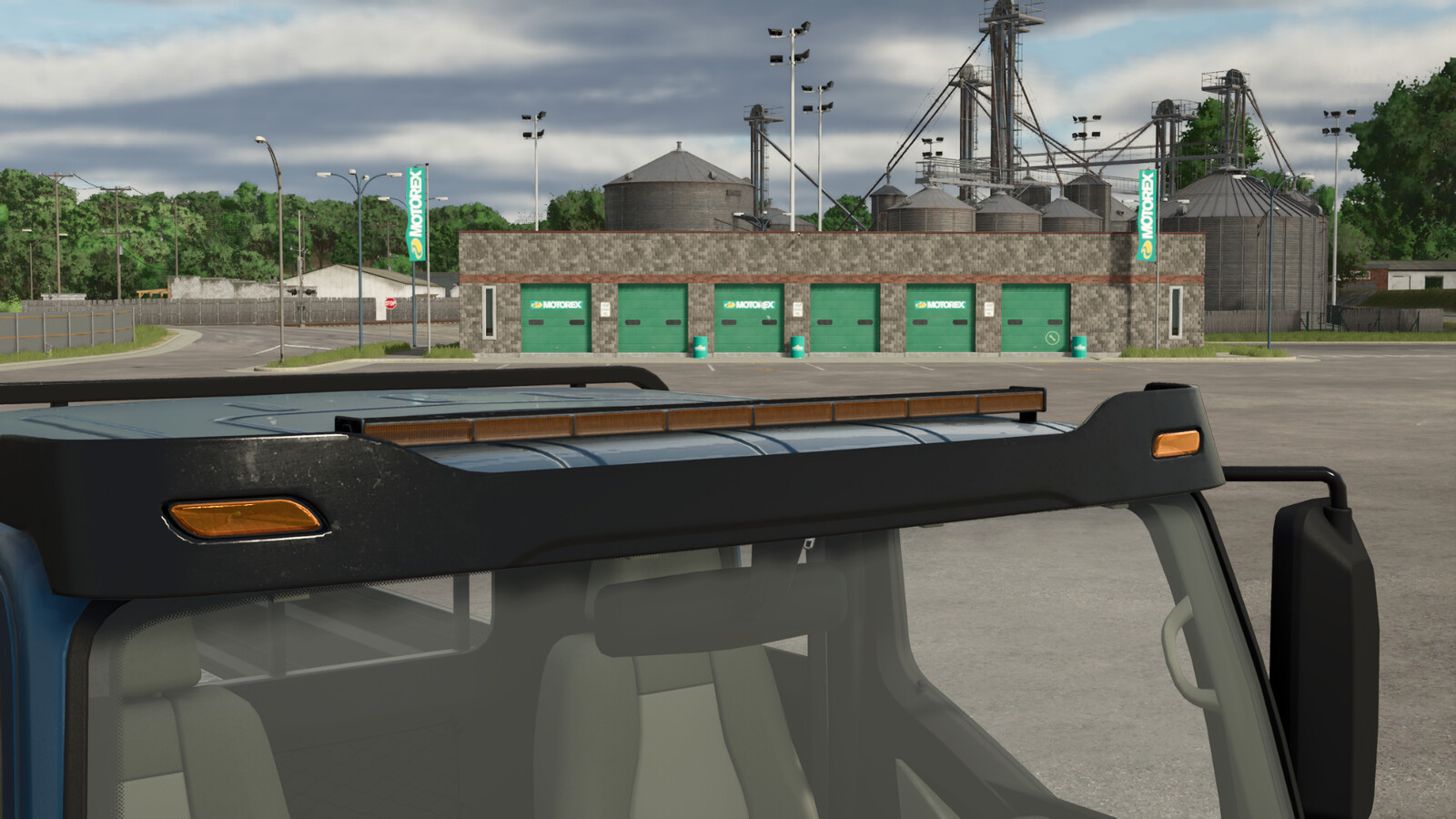 Ramp Lighting 8 Orange Lights (Prefab*)