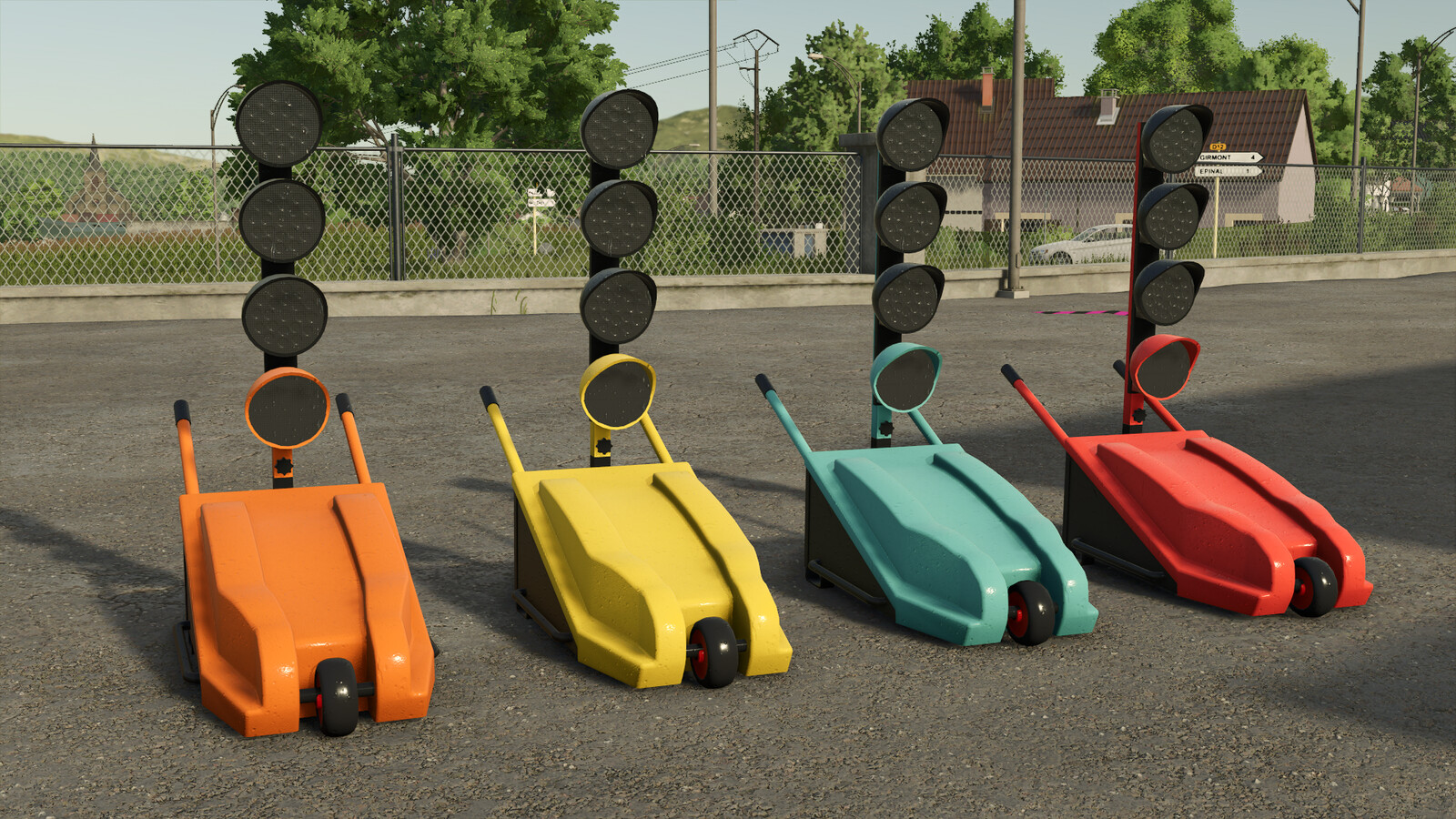 Temporary Worksite Signal