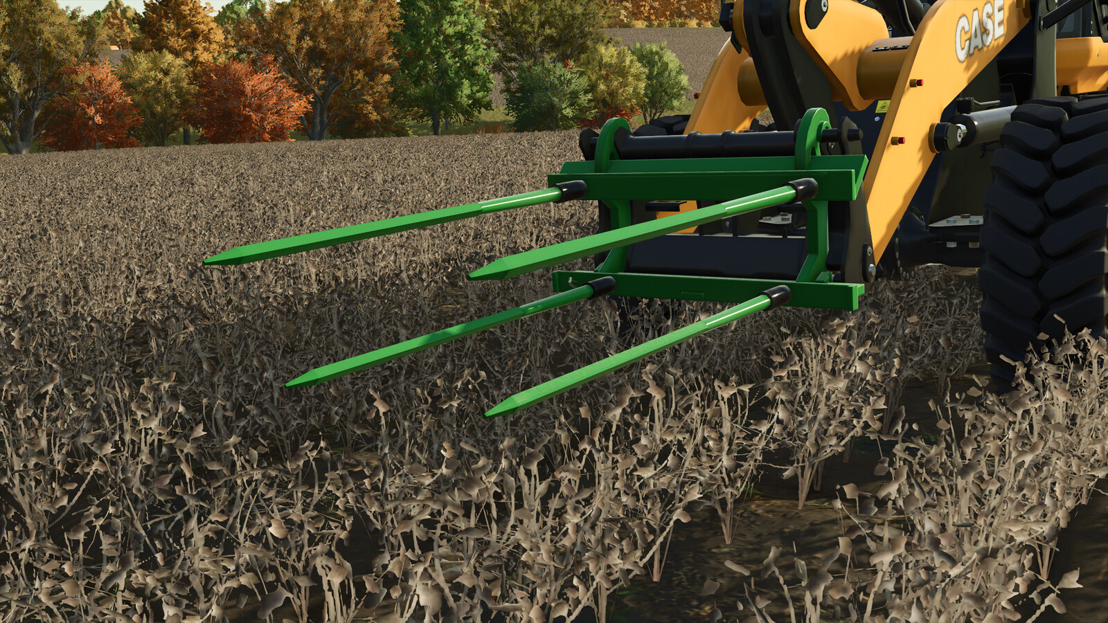 Round Cotton Module Spear For Wheel Loaders