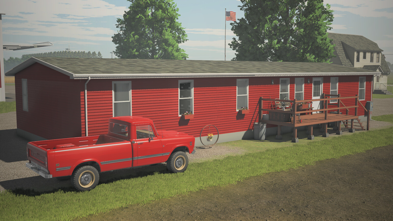 Farmhouse With Interior