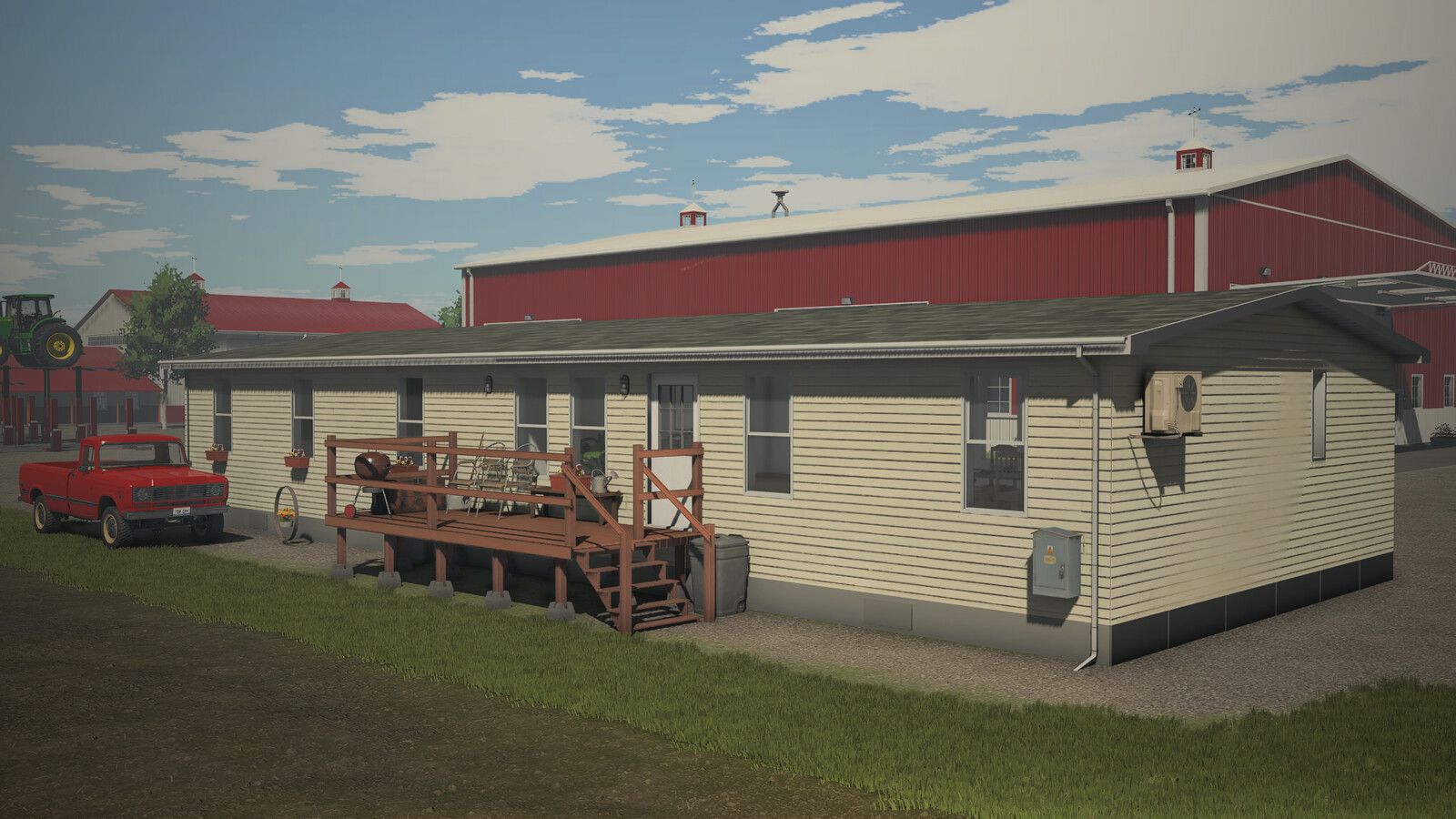 Farmhouse With Interior