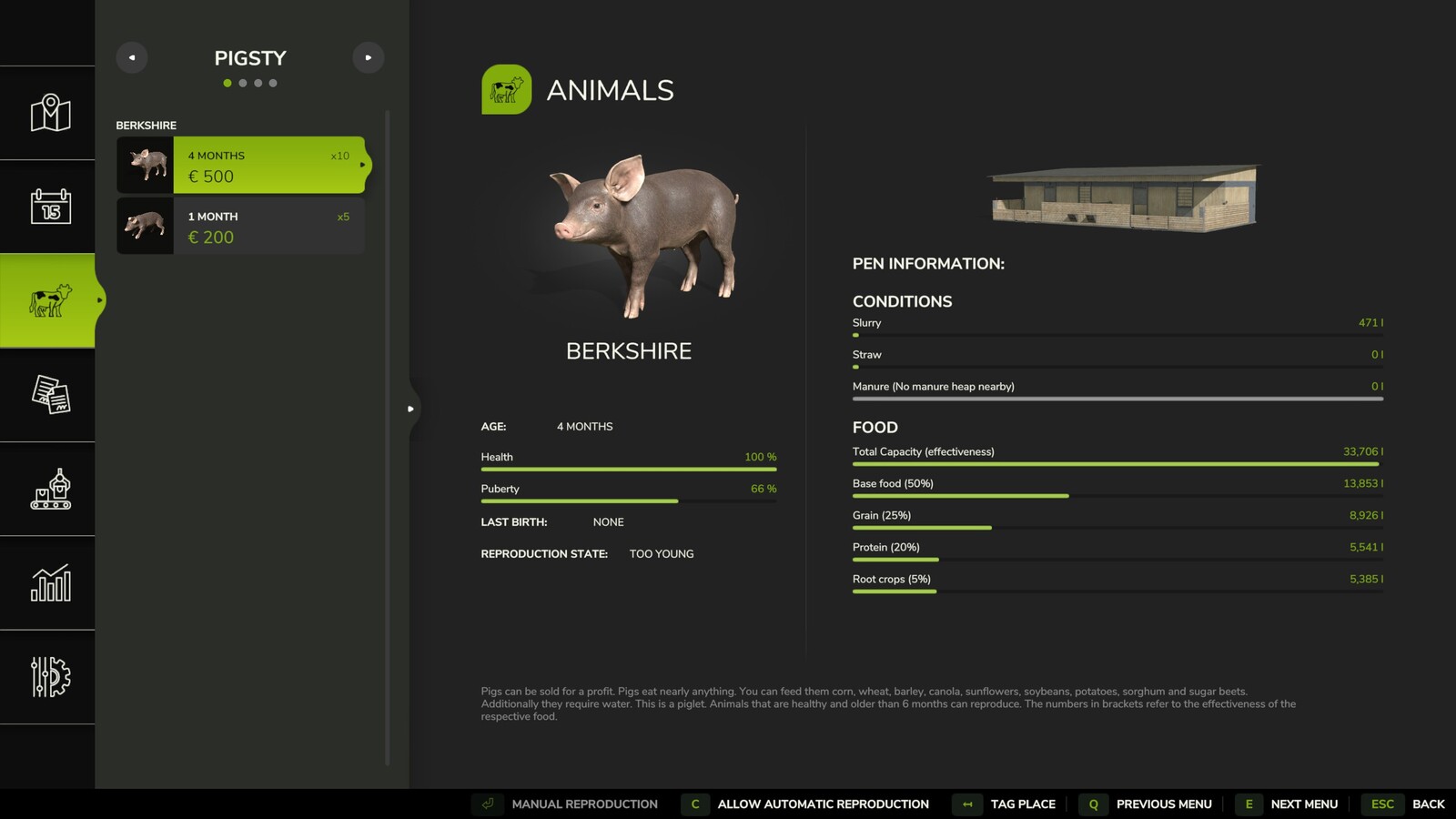 Enhanced Animal System