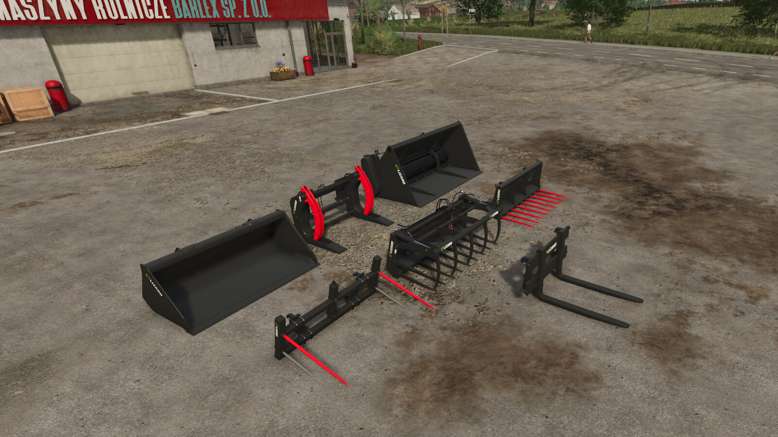 Front Loader Tools With Camera