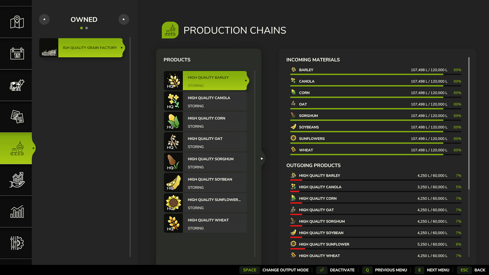 High Quality Grain Factory