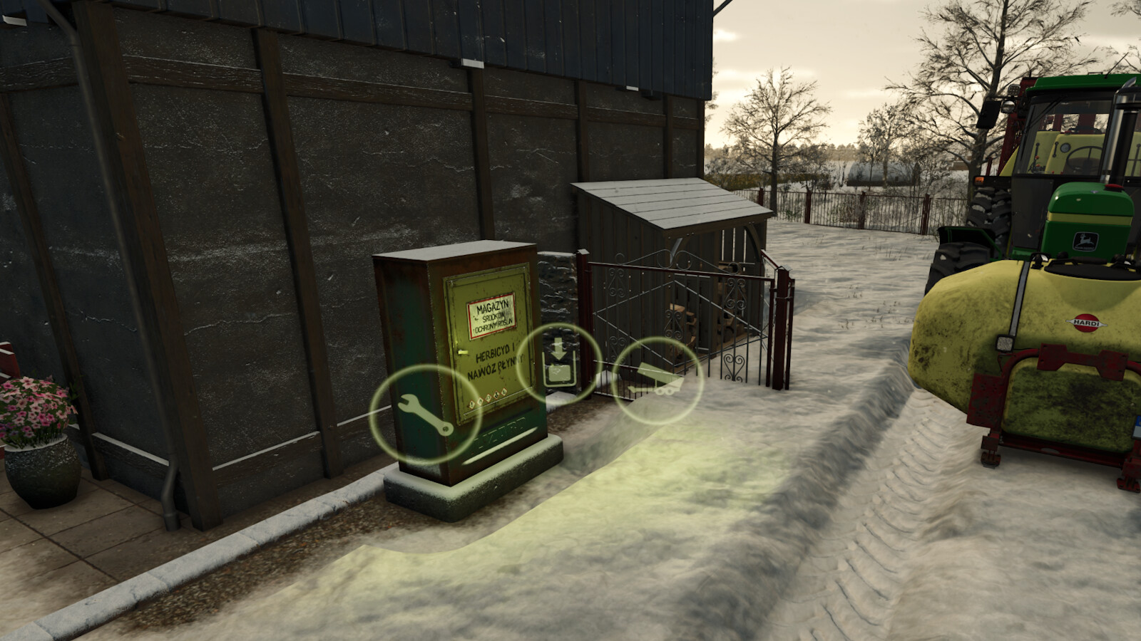 Old Polish Herbicide And Fertilizer Tank