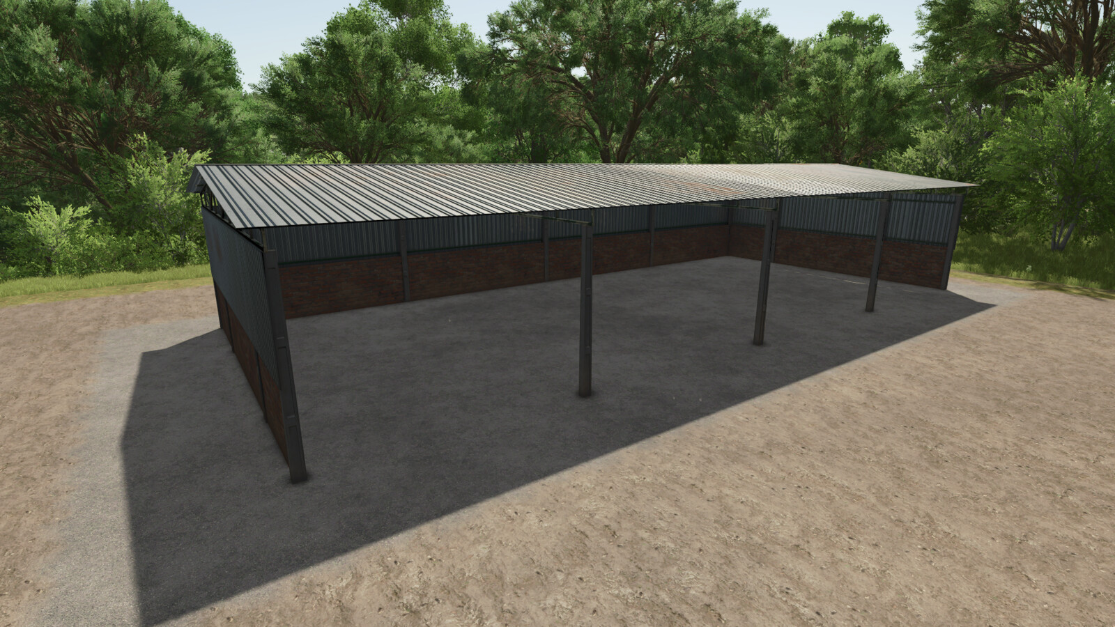 Medium Metal Shed BR