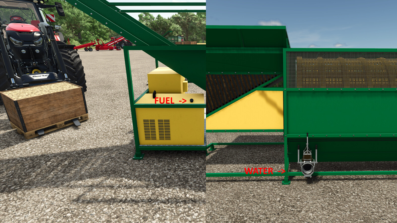 Potato Washing System