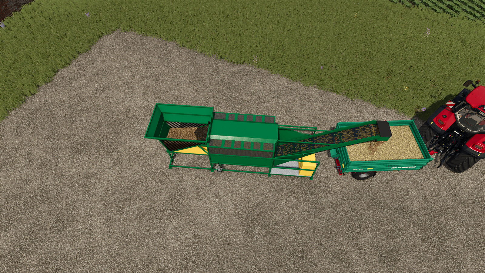 Potato Washing System