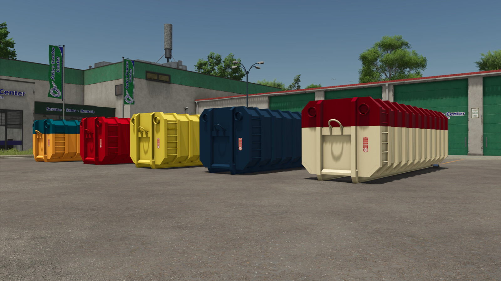 Container For Suction Excavator System