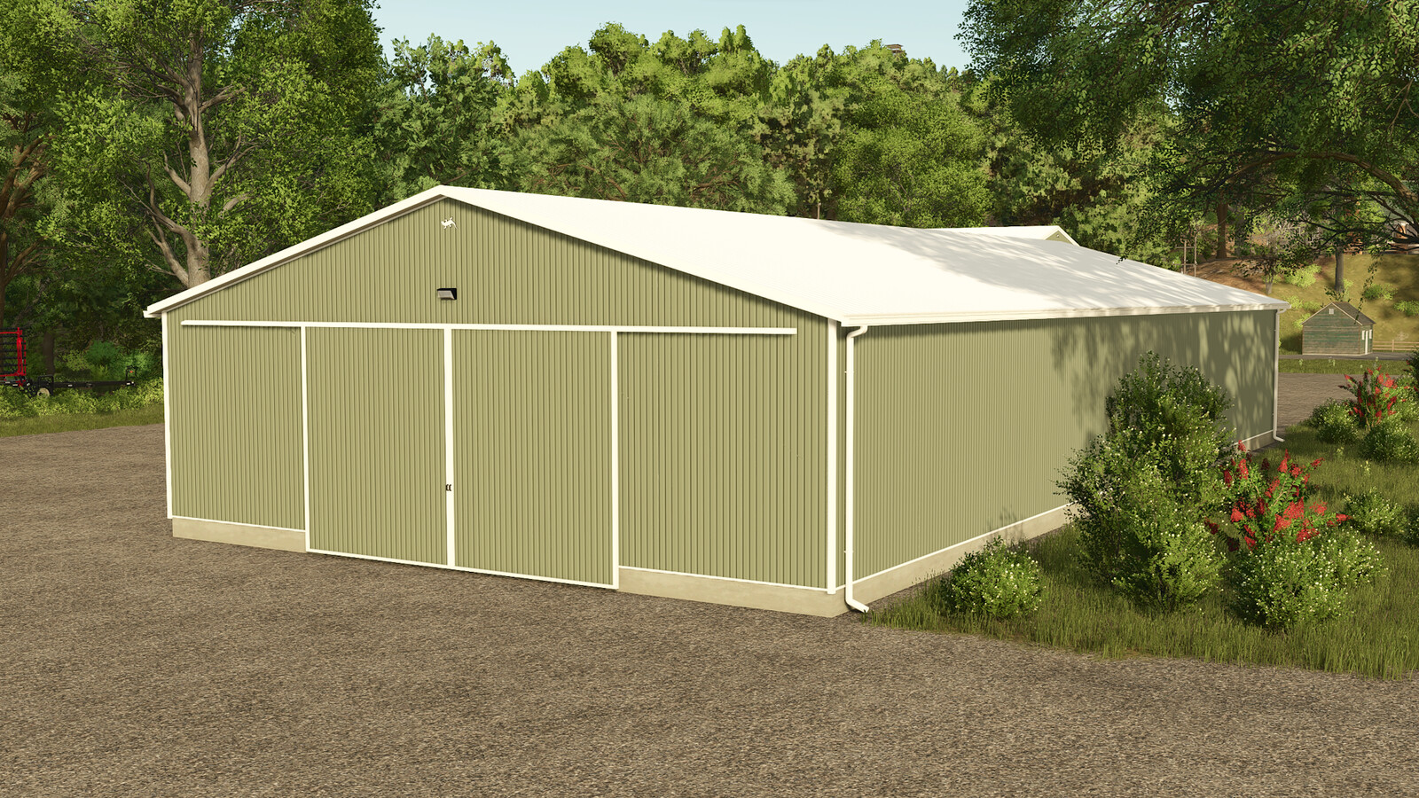 55x115 Post Frame Cold Storage