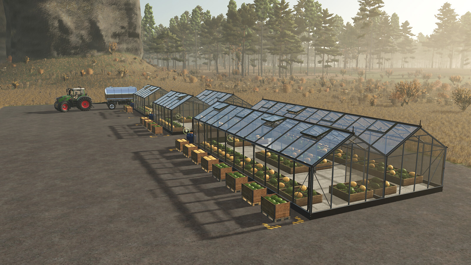 Pumpkin Melon Watermelon Greenhouses