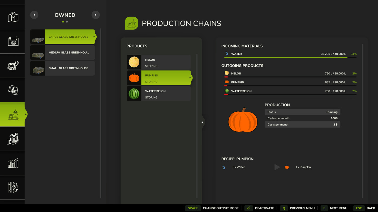 Pumpkin Melon Watermelon Greenhouses