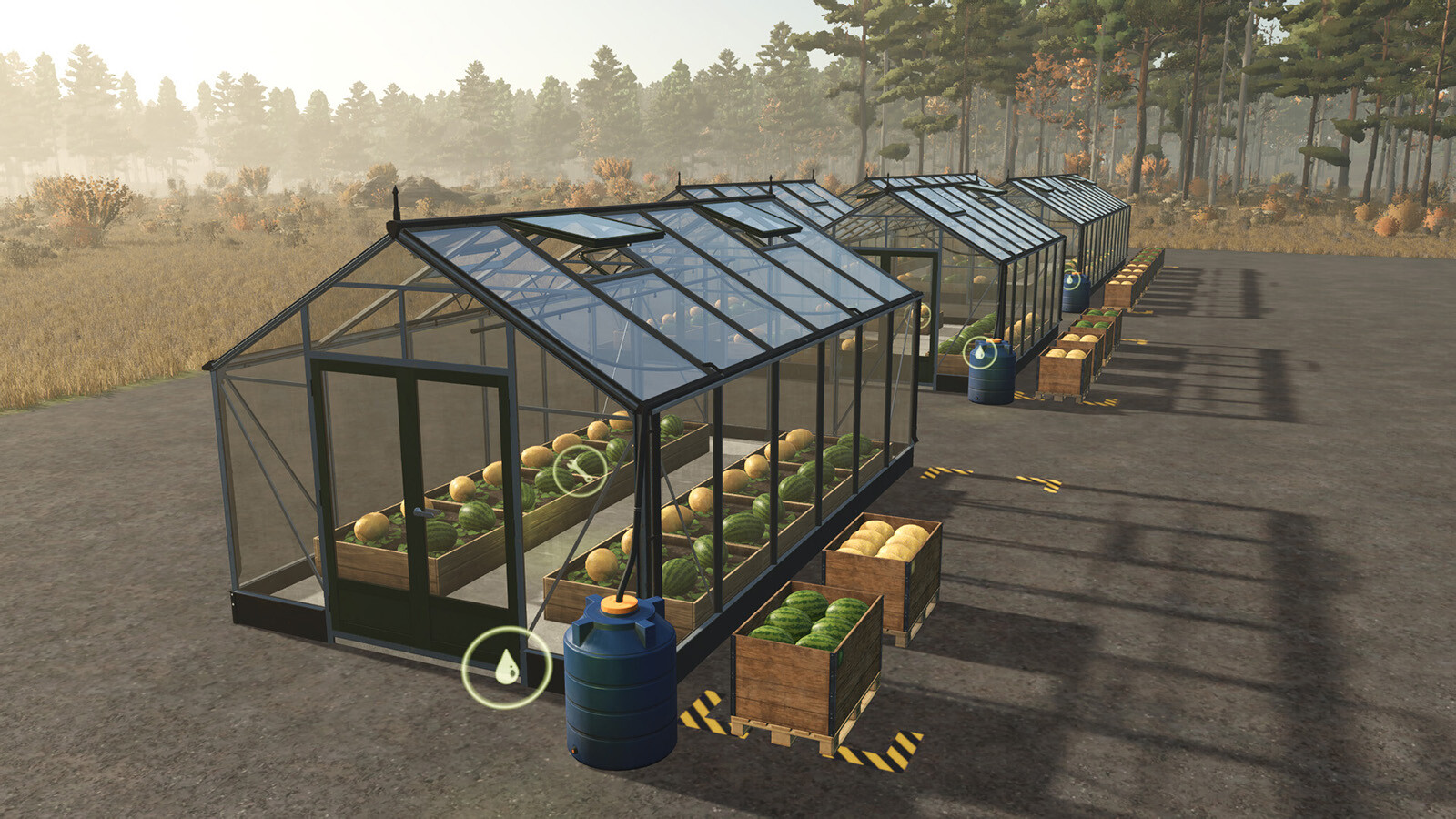 Pumpkin Melon Watermelon Greenhouses