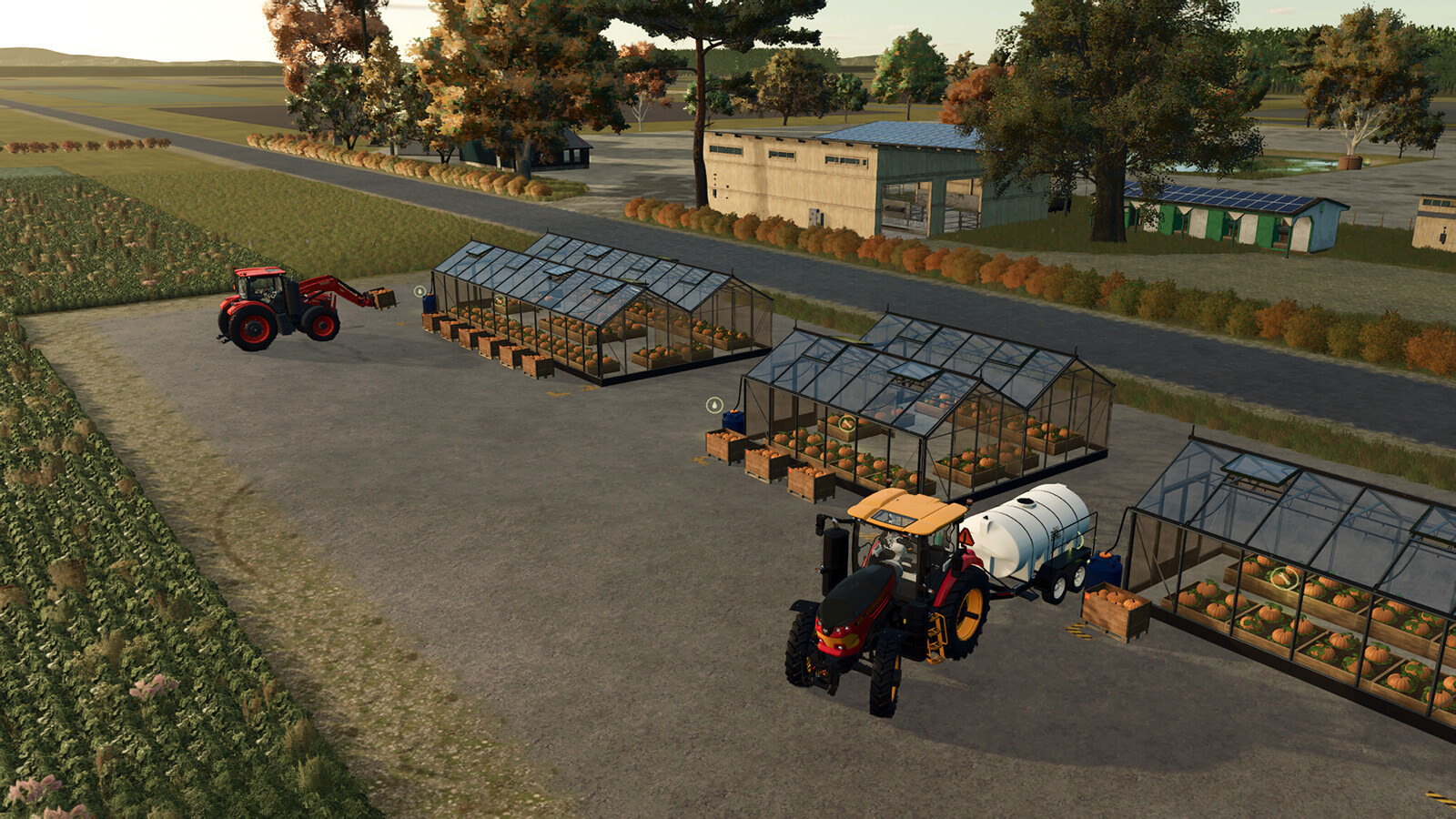 Pumpkin Melon Watermelon Greenhouses