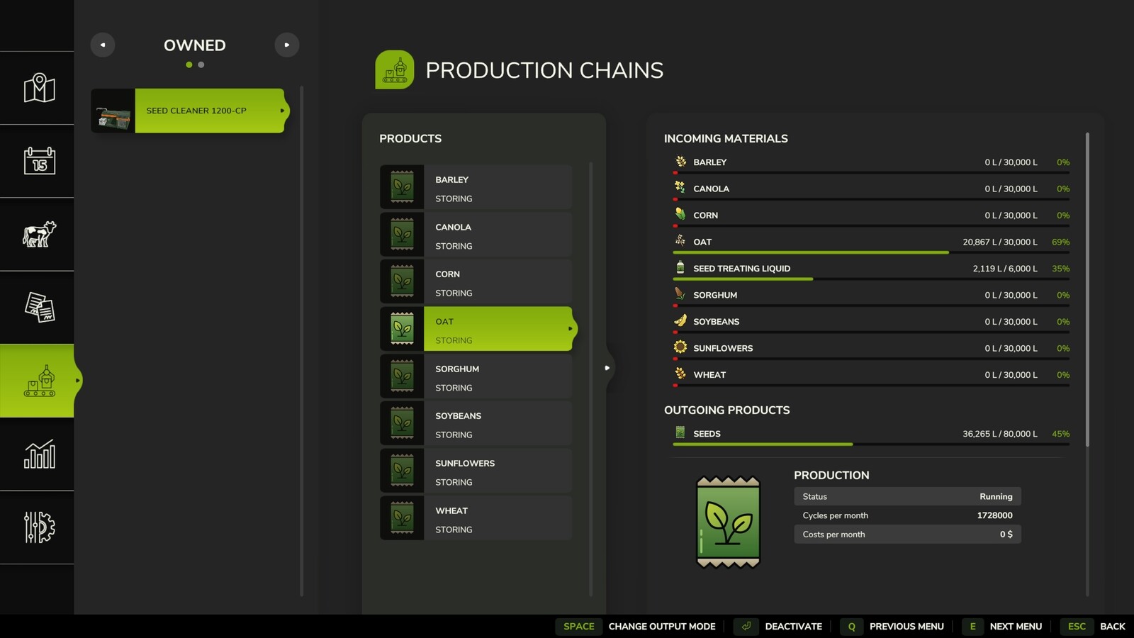 Seed Cleaner 1200-CP