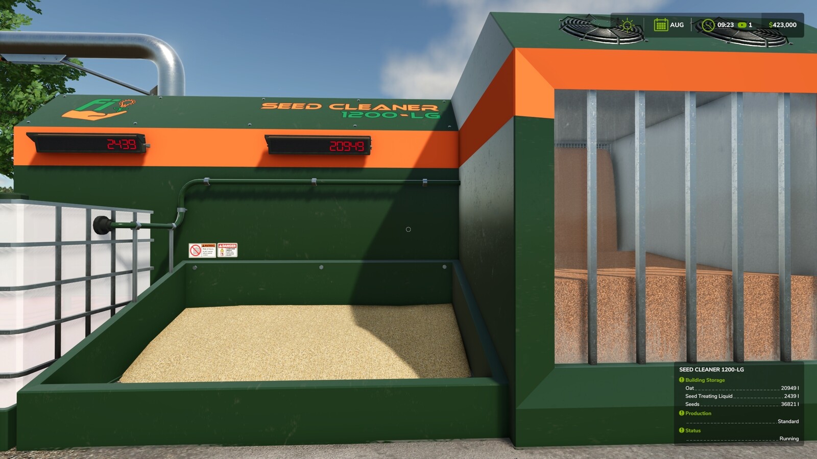 Seed Cleaner 1200-LG