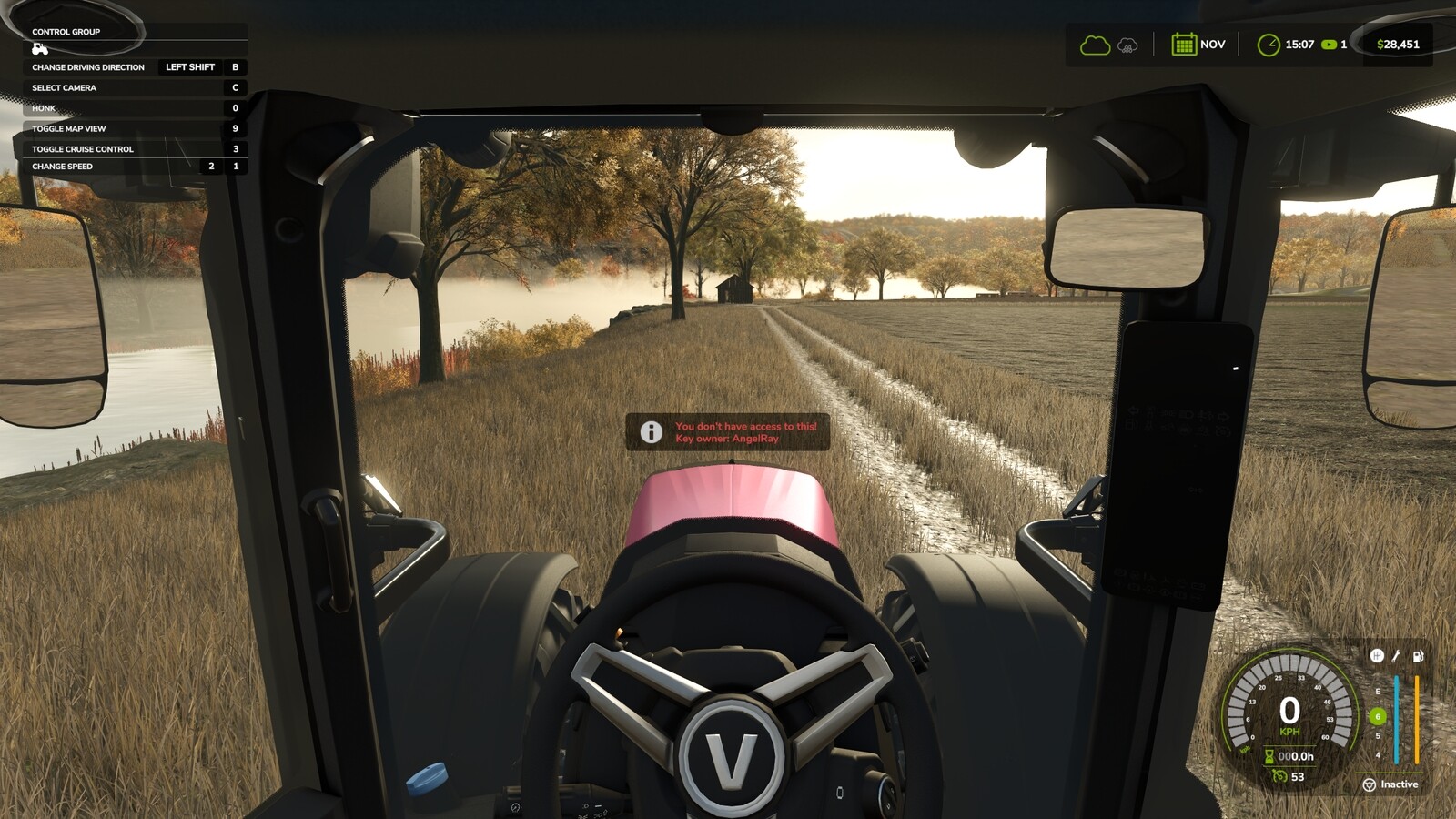 Multiplayer Vehicle Keys