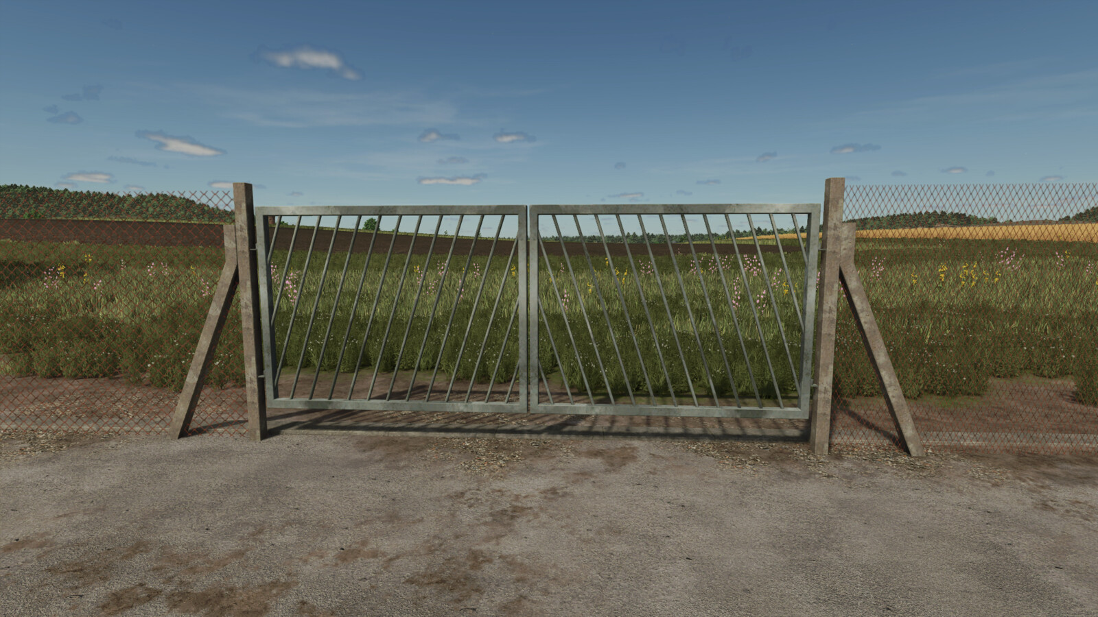 GDR Metal Mesh Panel Fence