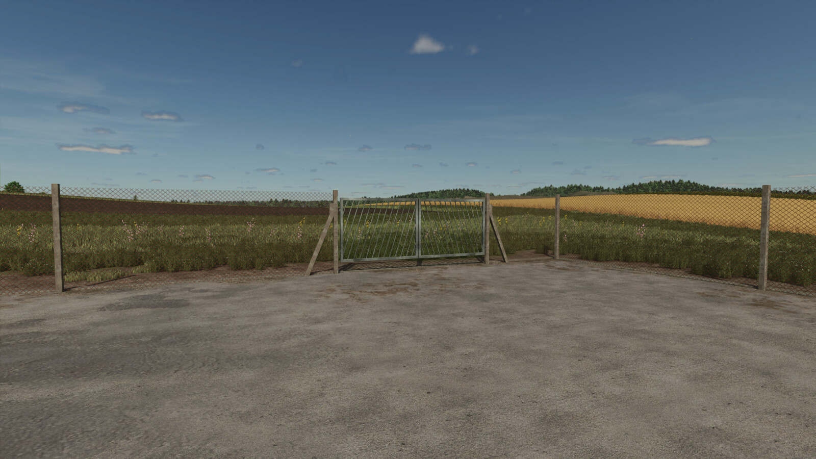 GDR Metal Mesh Panel Fence