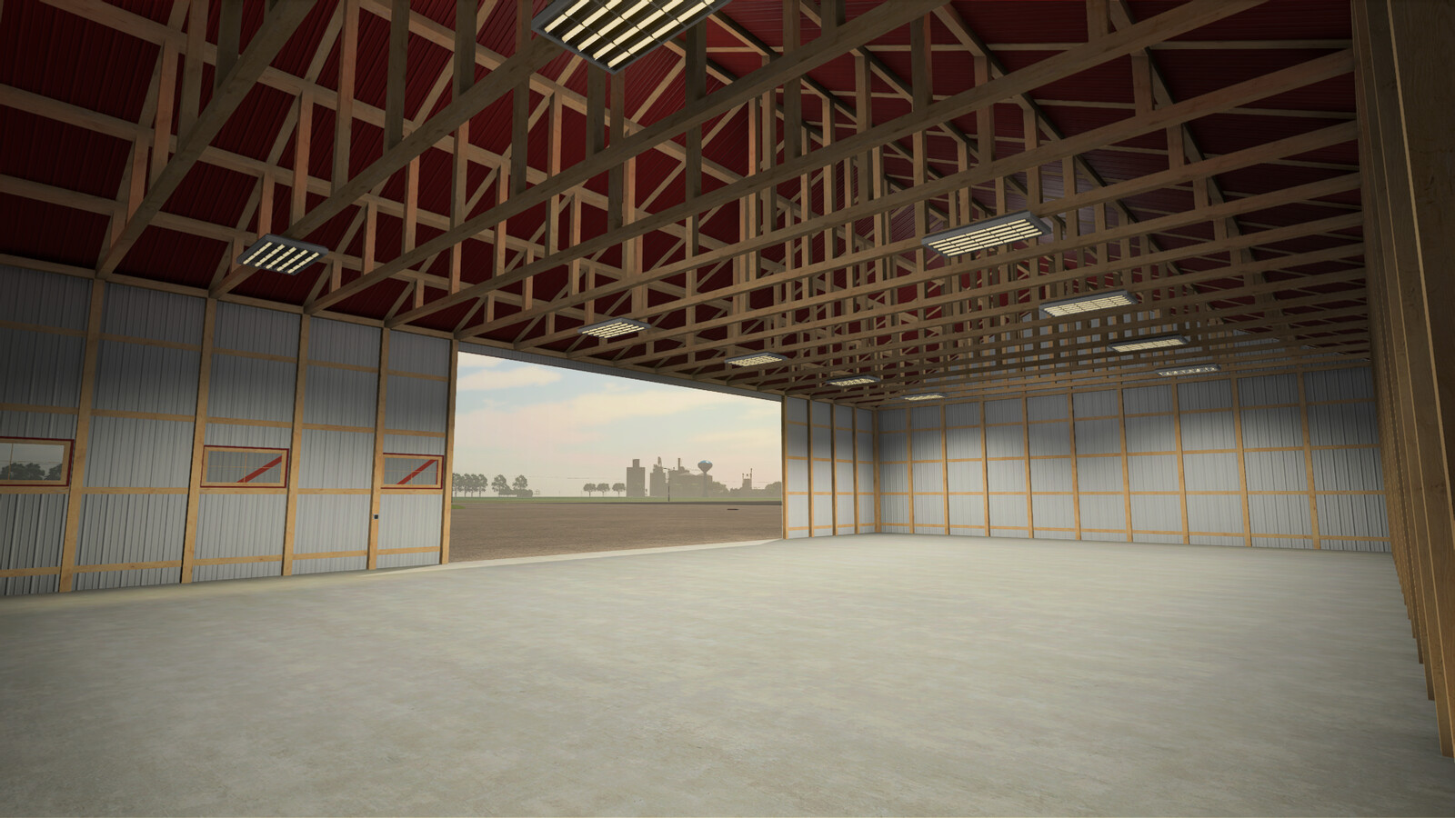 Shed With Double Slides