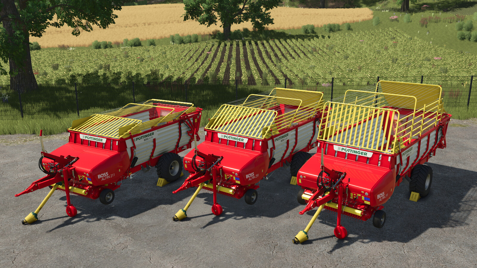 Pöttinger BOSS ALPIN Pack