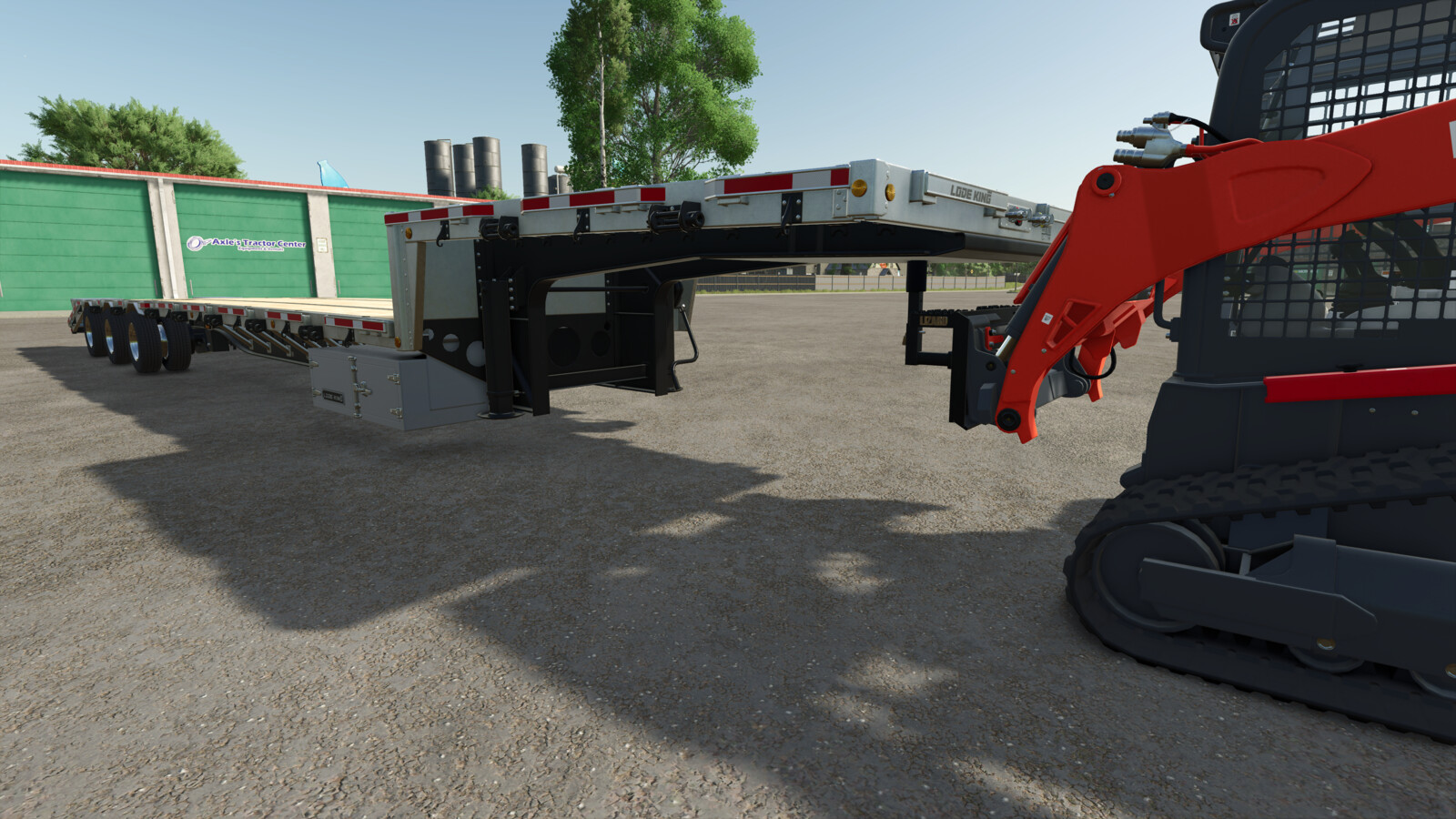 Trailer Mover For Skid Steers