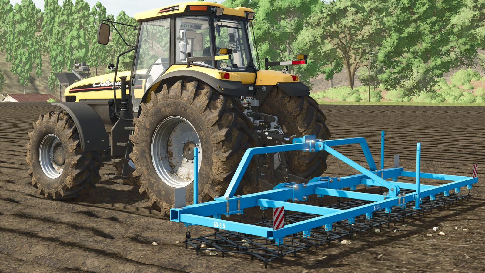 Large Tine Harrow