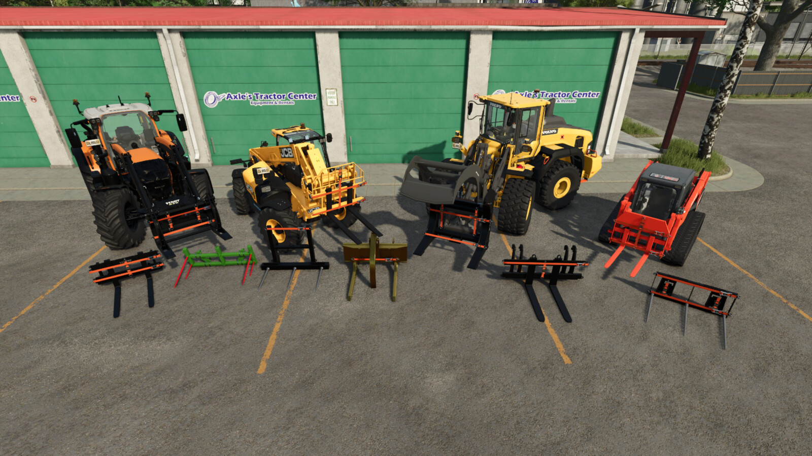 Front Tools With Tension Belts Pack