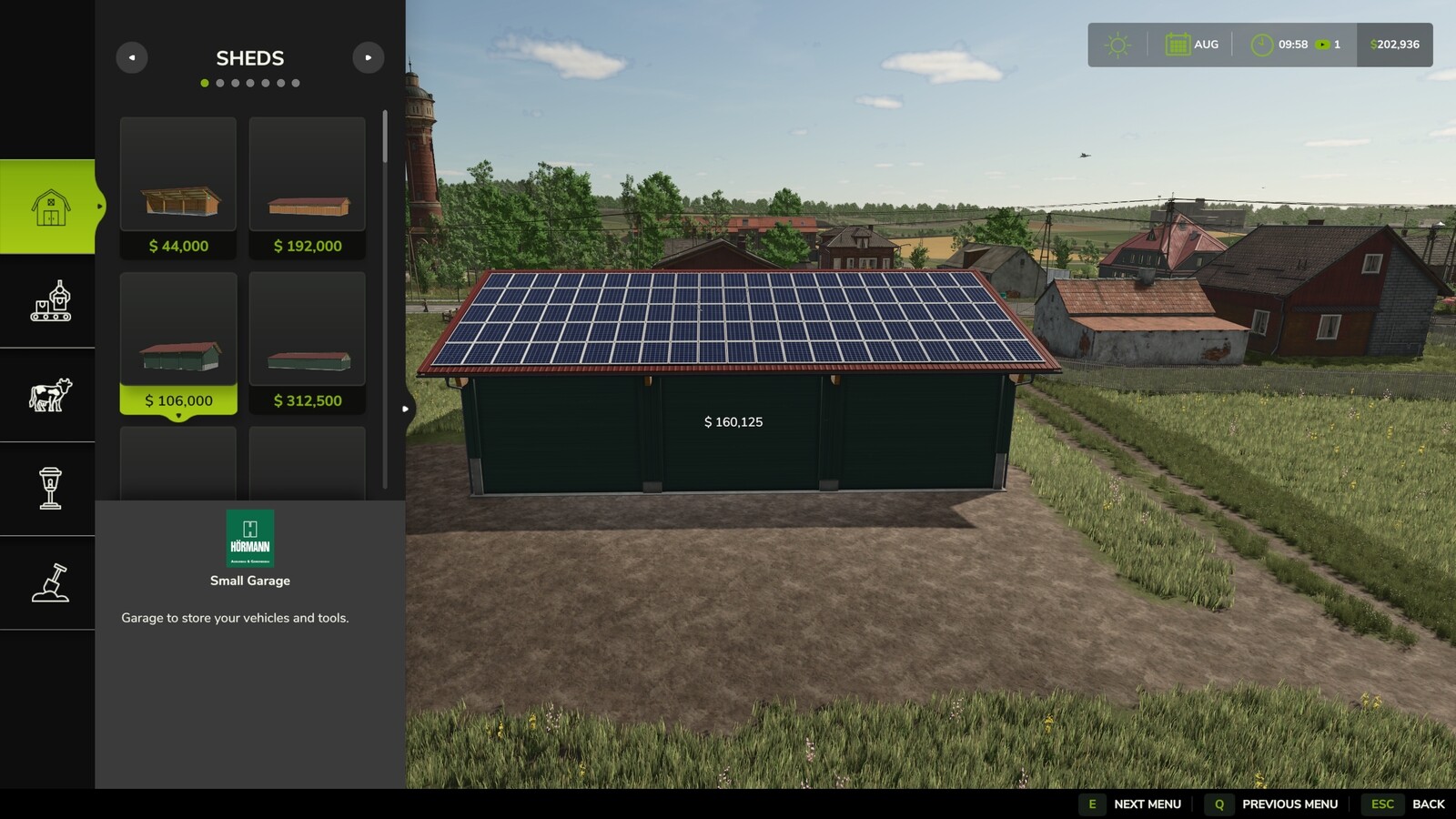 Construction Screen Extension