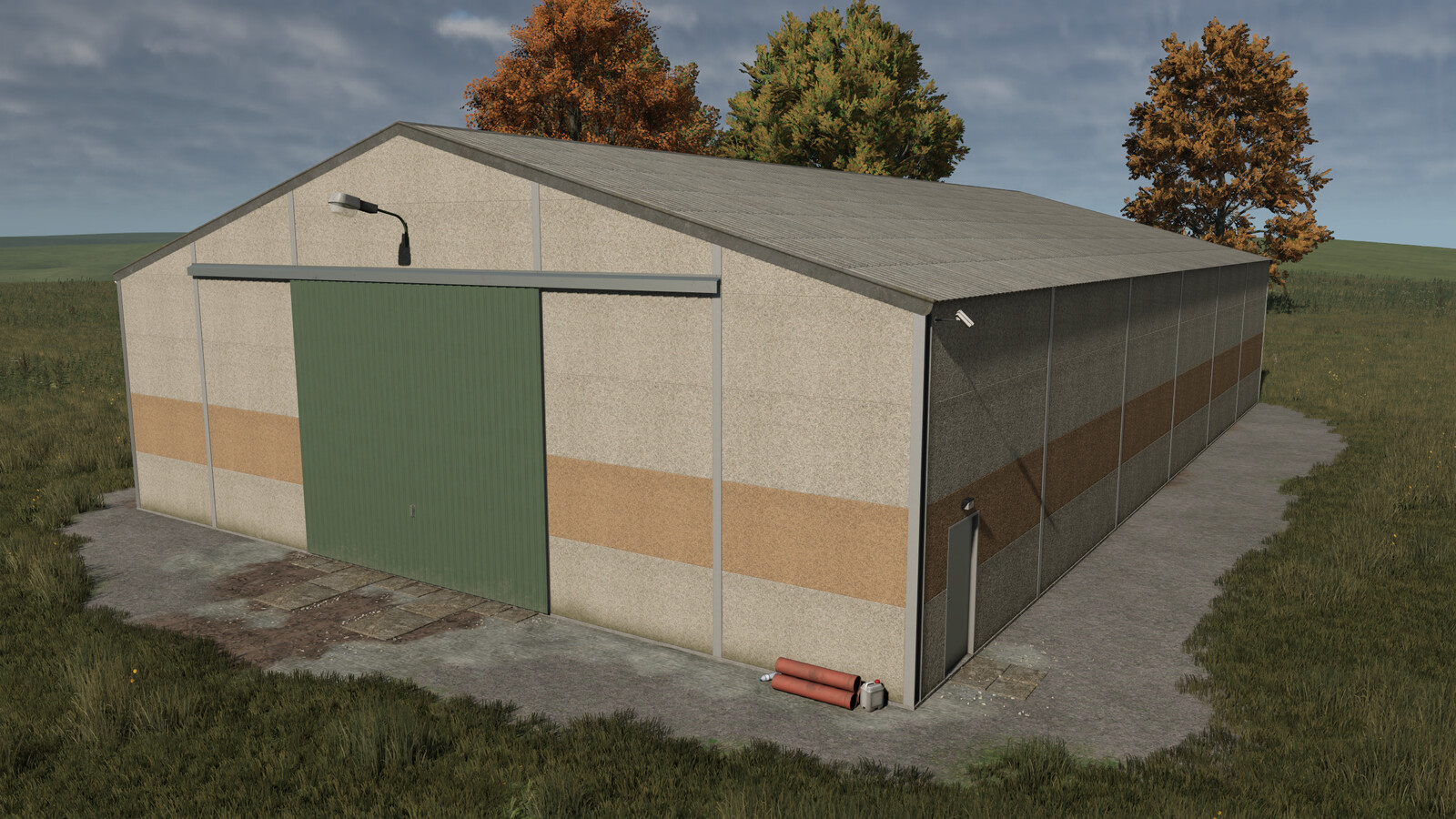 Concrete Panel Grain Shed