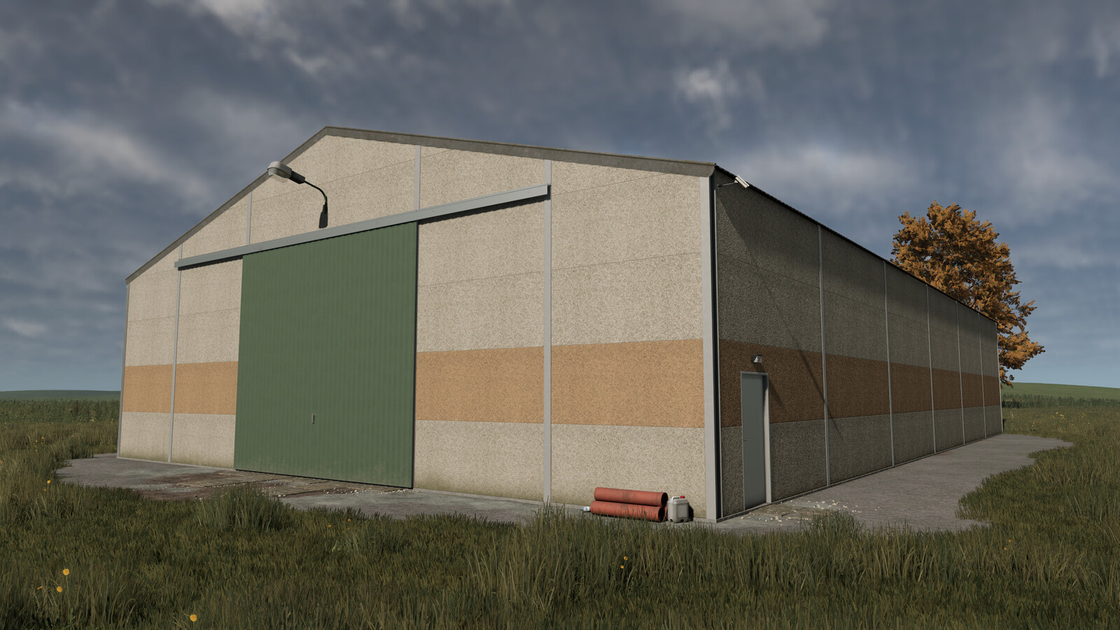 Concrete Panel Grain Shed