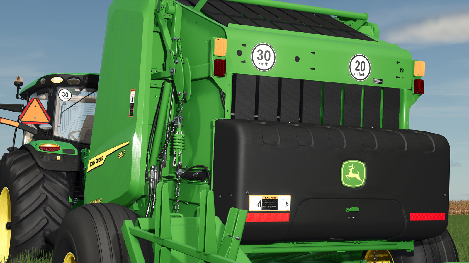 John Deere 561R Round Baler