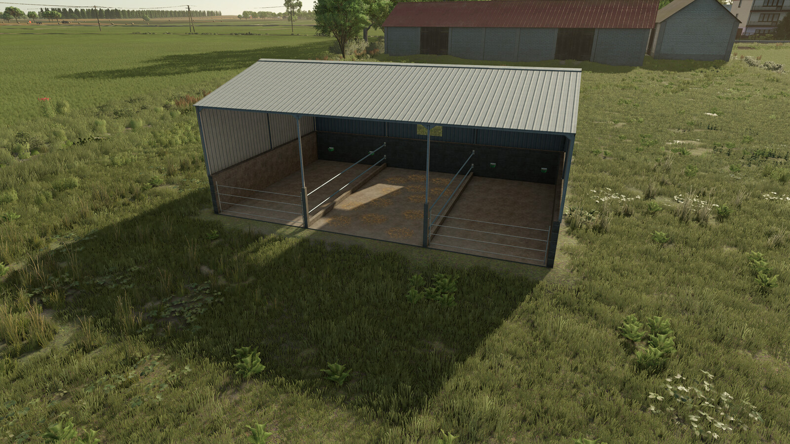 Metal CowShed
