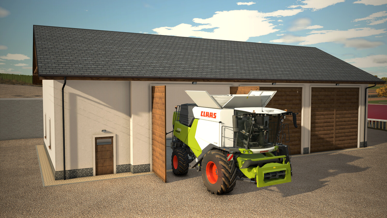 Modern Farm Garage