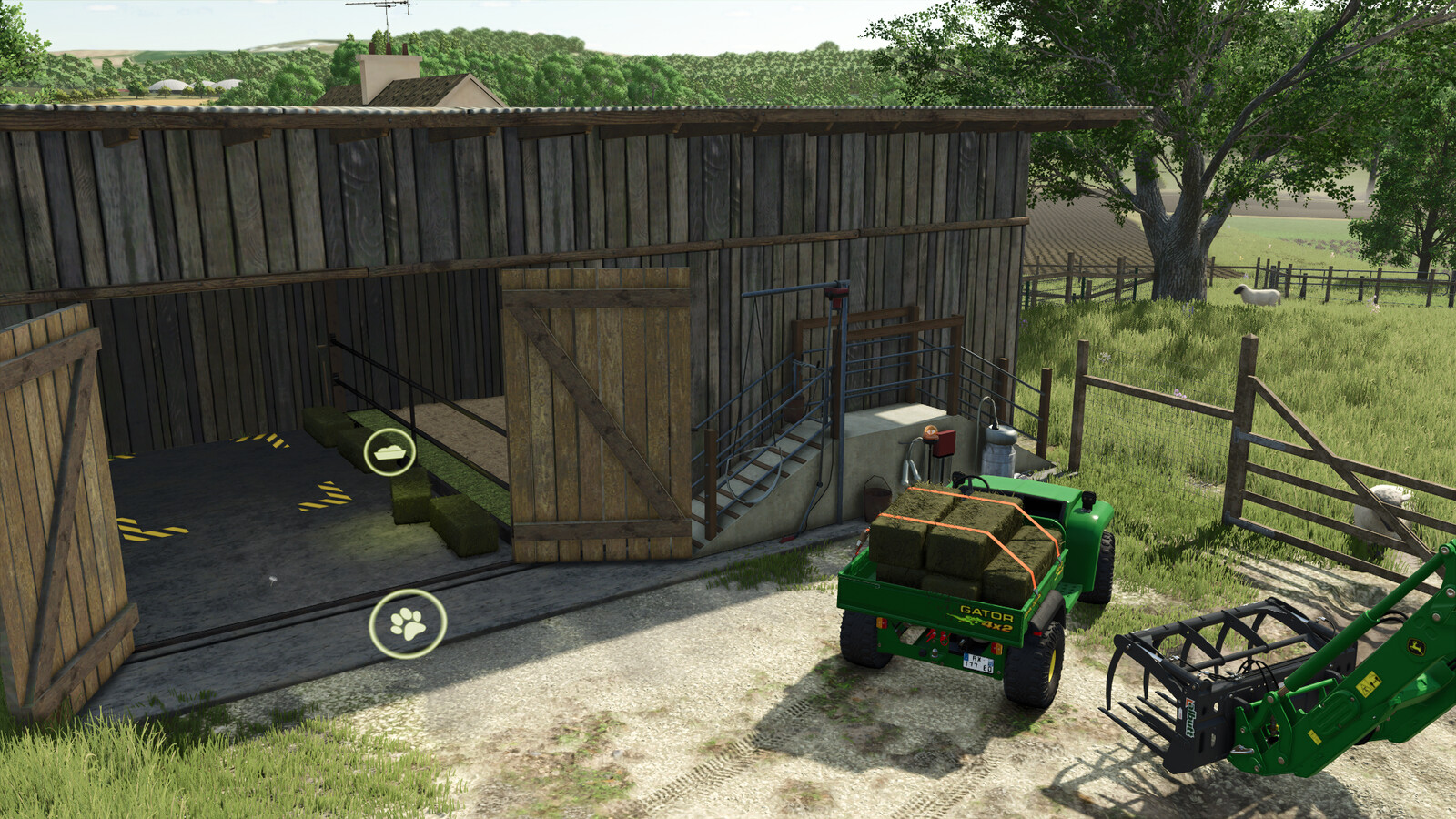 Old Wooden Sheepfold